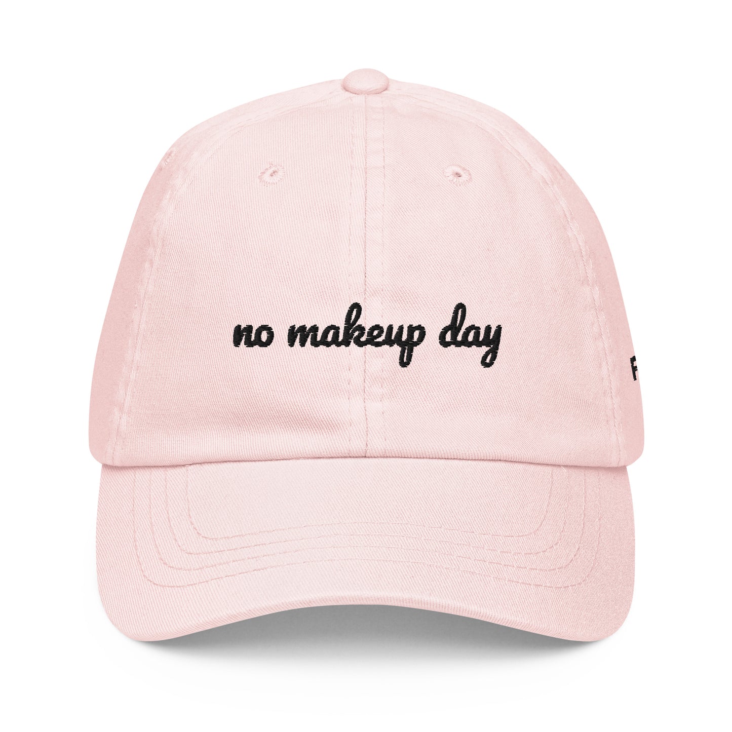 no makeup day Pastel Baseball Hat