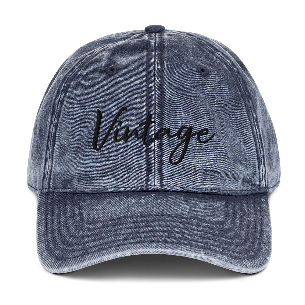 Vintage Cotton Twill Hat