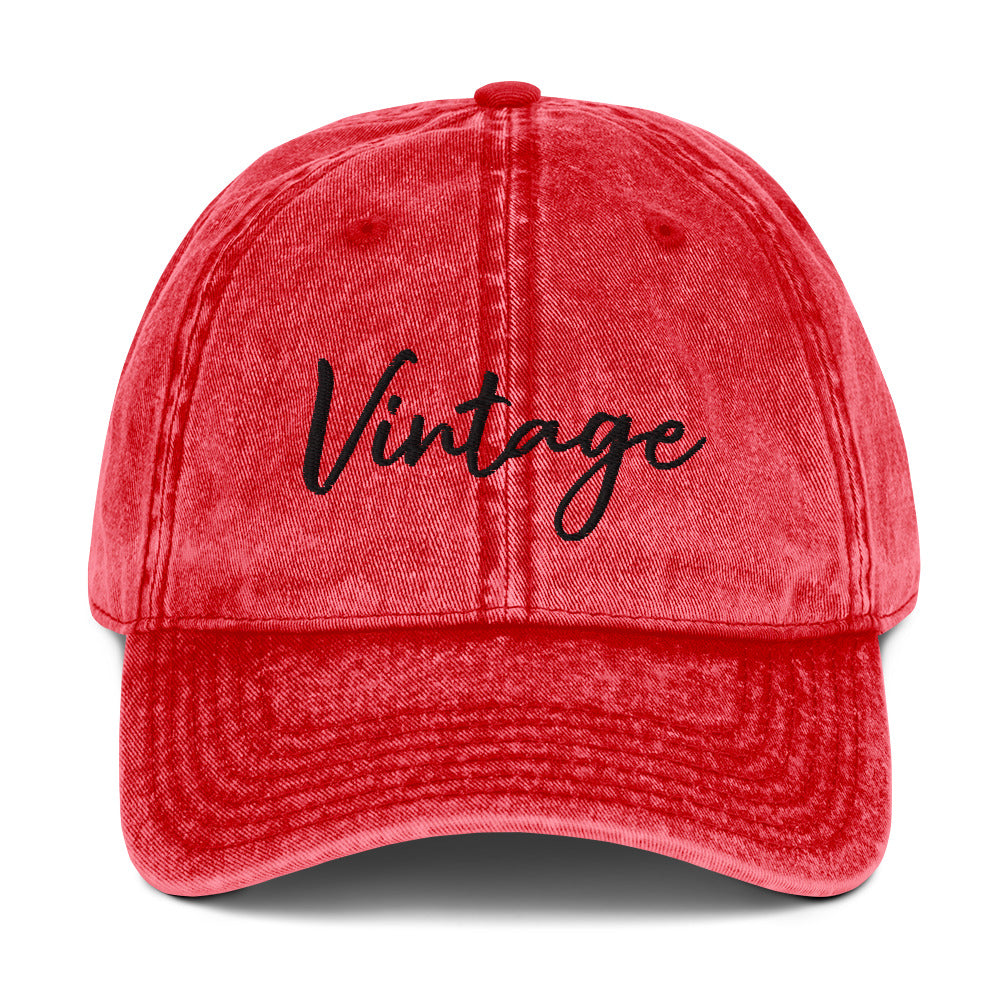 Vintage Cotton Twill Hat
