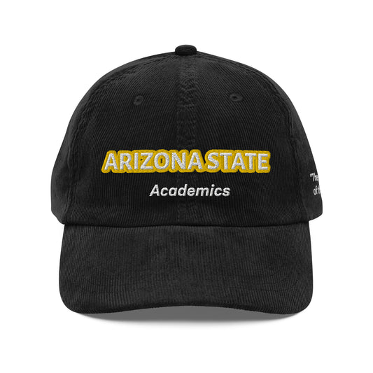 ASU Academics Vintage Corduroy Hat (2 Colors)
