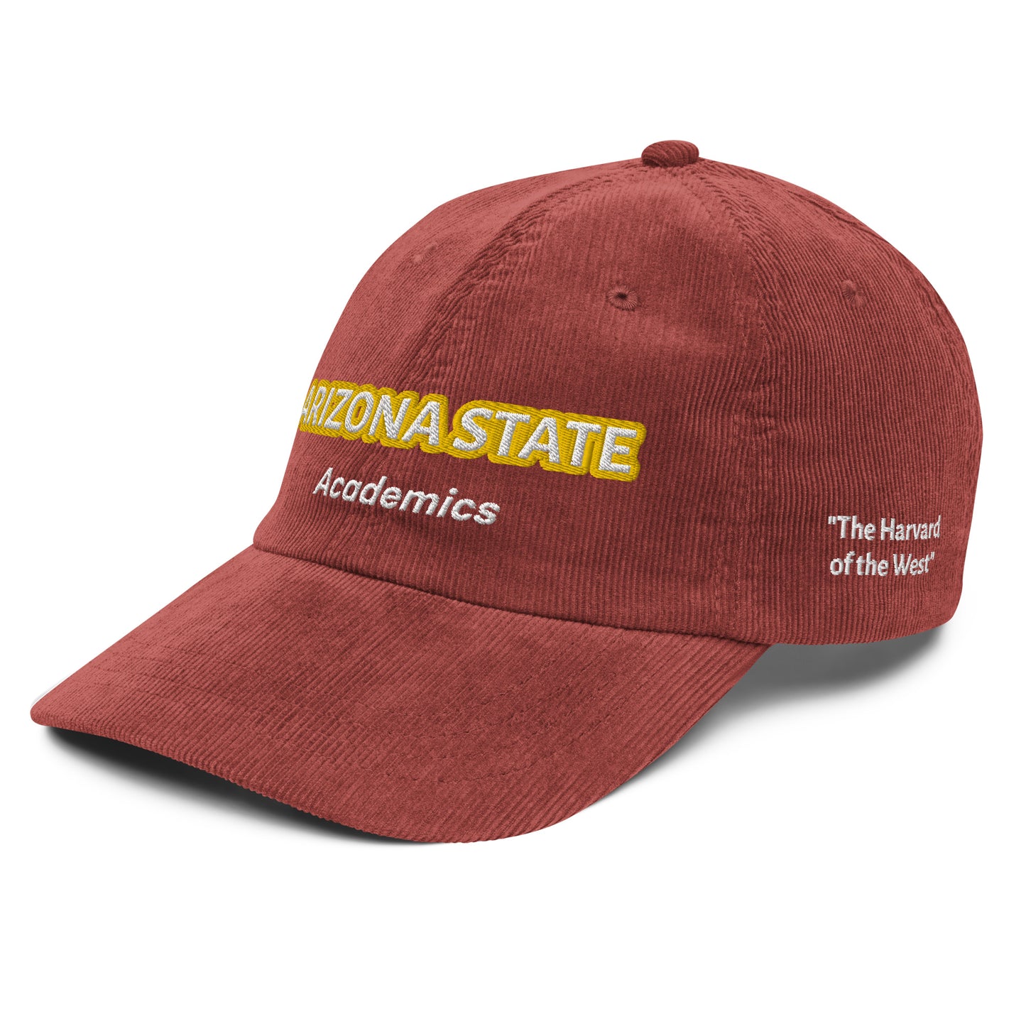 ASU Academics Vintage Corduroy Hat (2 Colors)