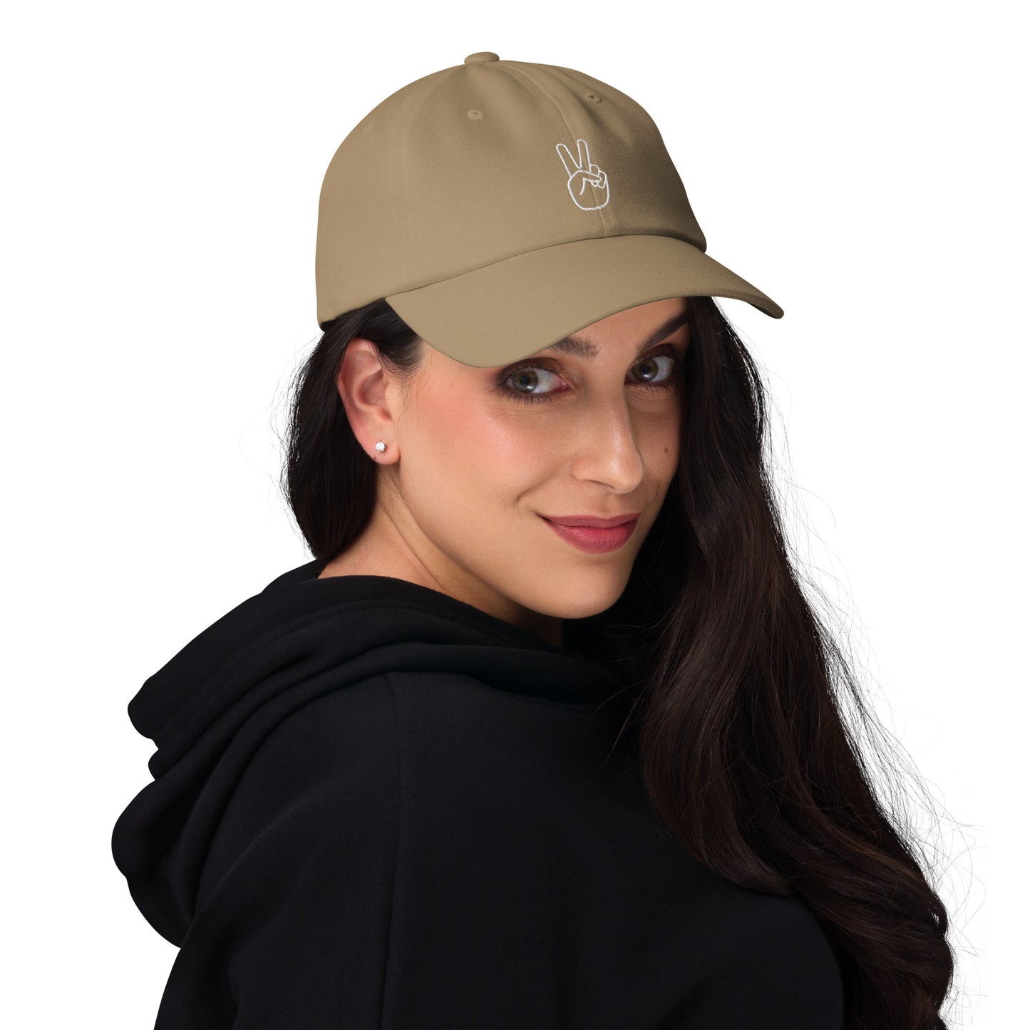 Peace Sign Dad hat