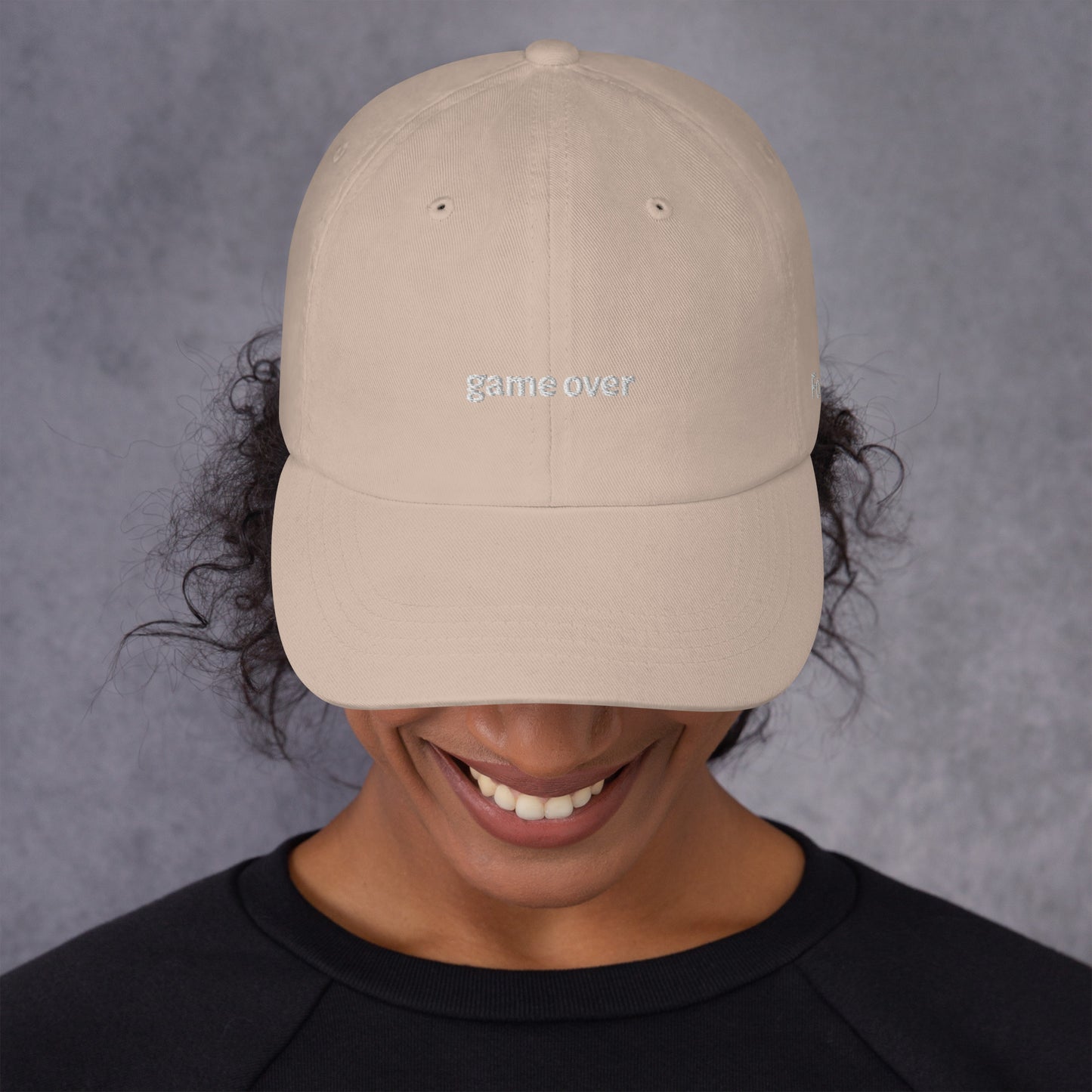 game over Dad Hat