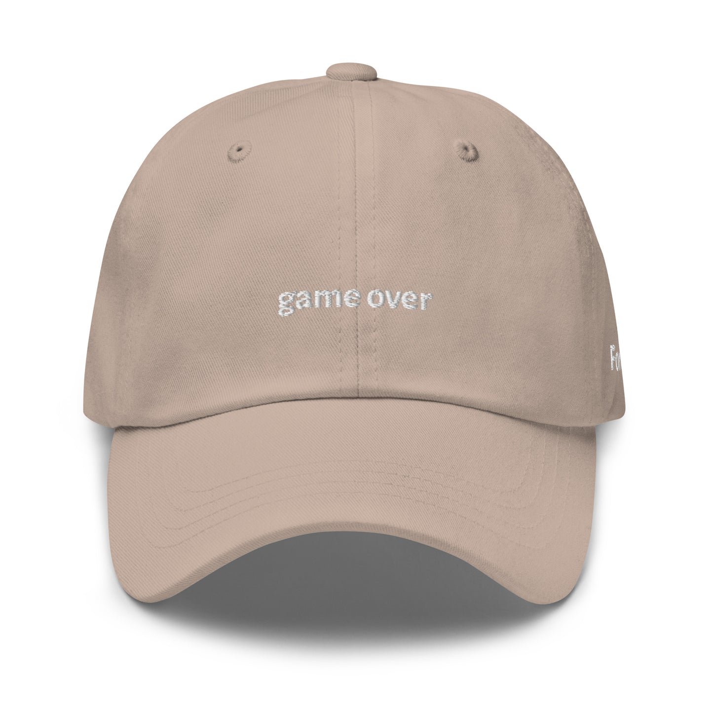game over Dad Hat