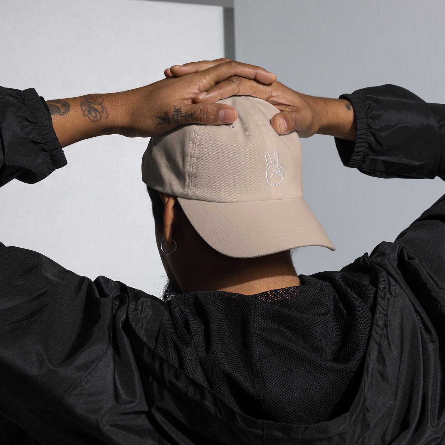 Peace Sign Dad hat