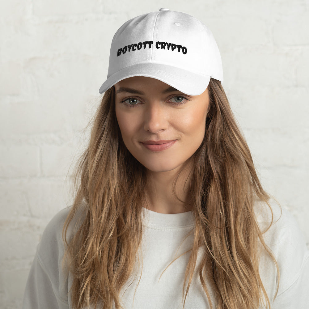 Boycott Crypto Dad hat