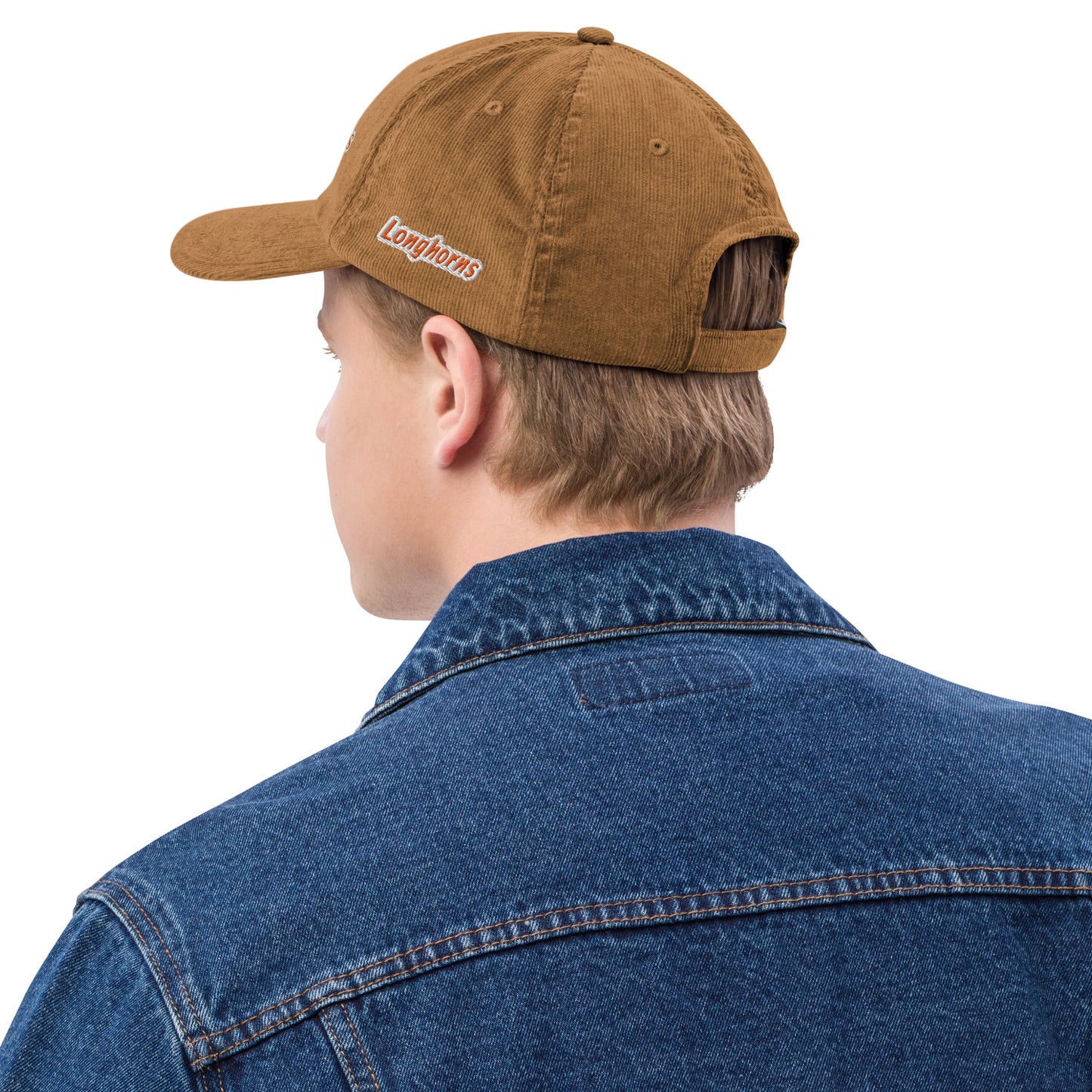 Hook 'Em Horns Corduroy Hat