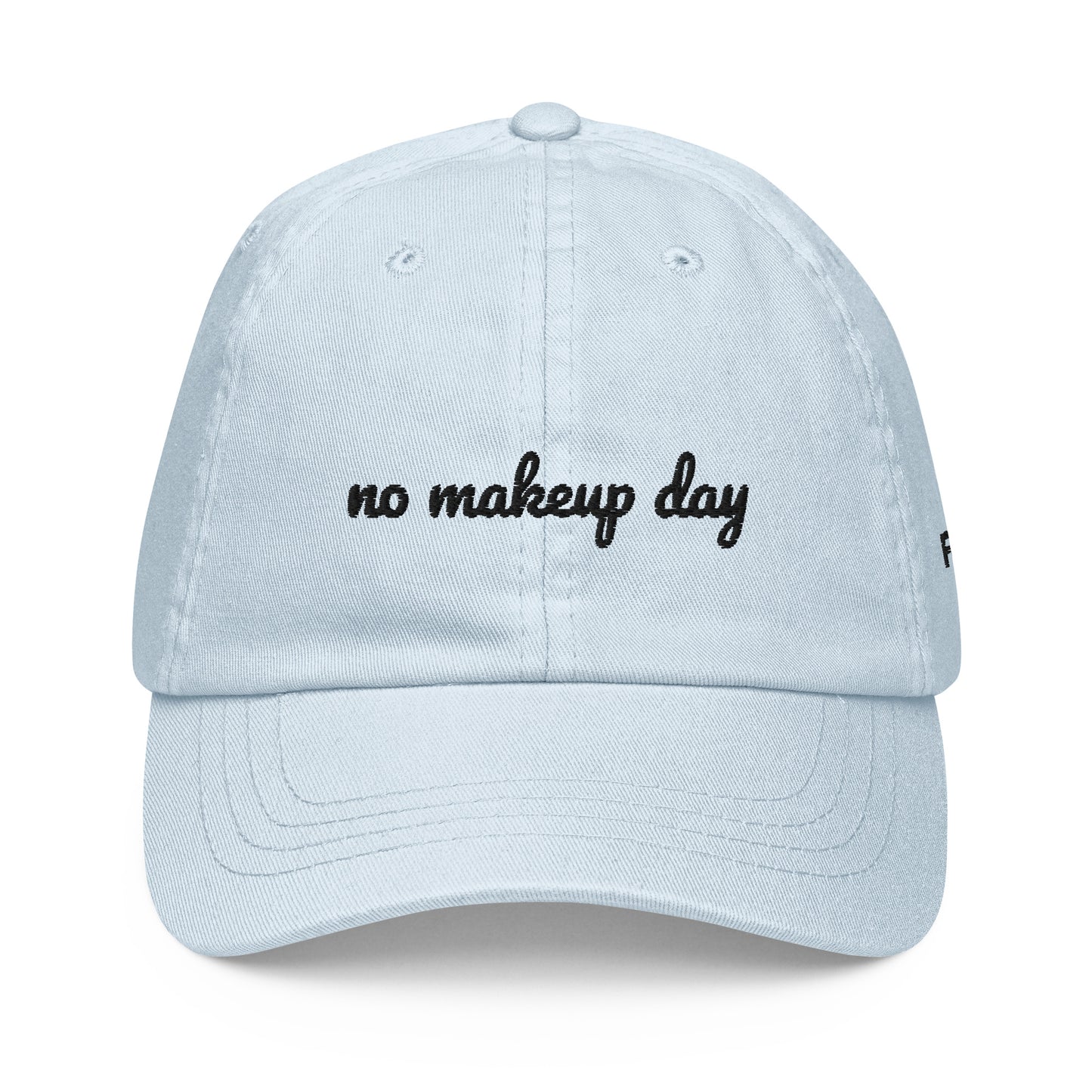 no makeup day Pastel Baseball Hat