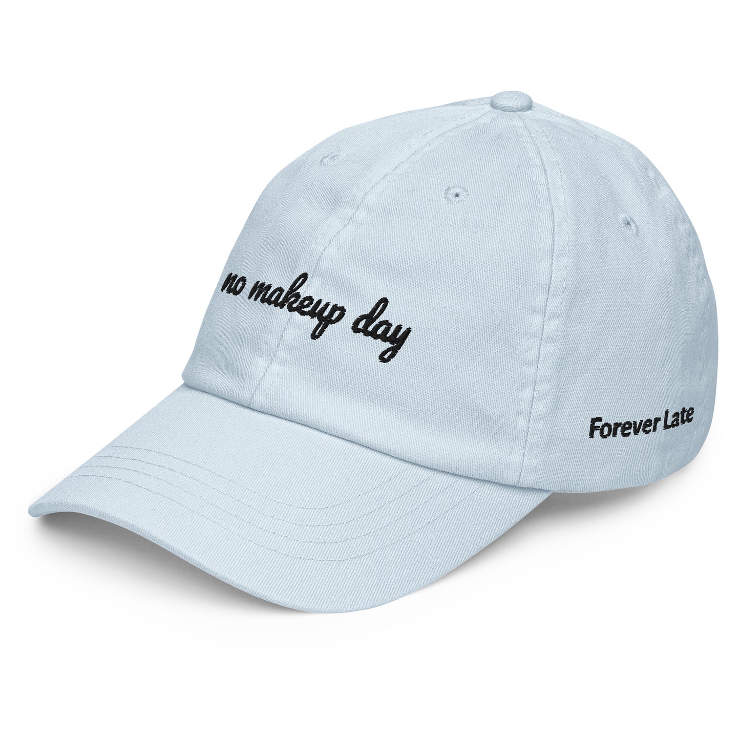 no makeup day Pastel Baseball Hat