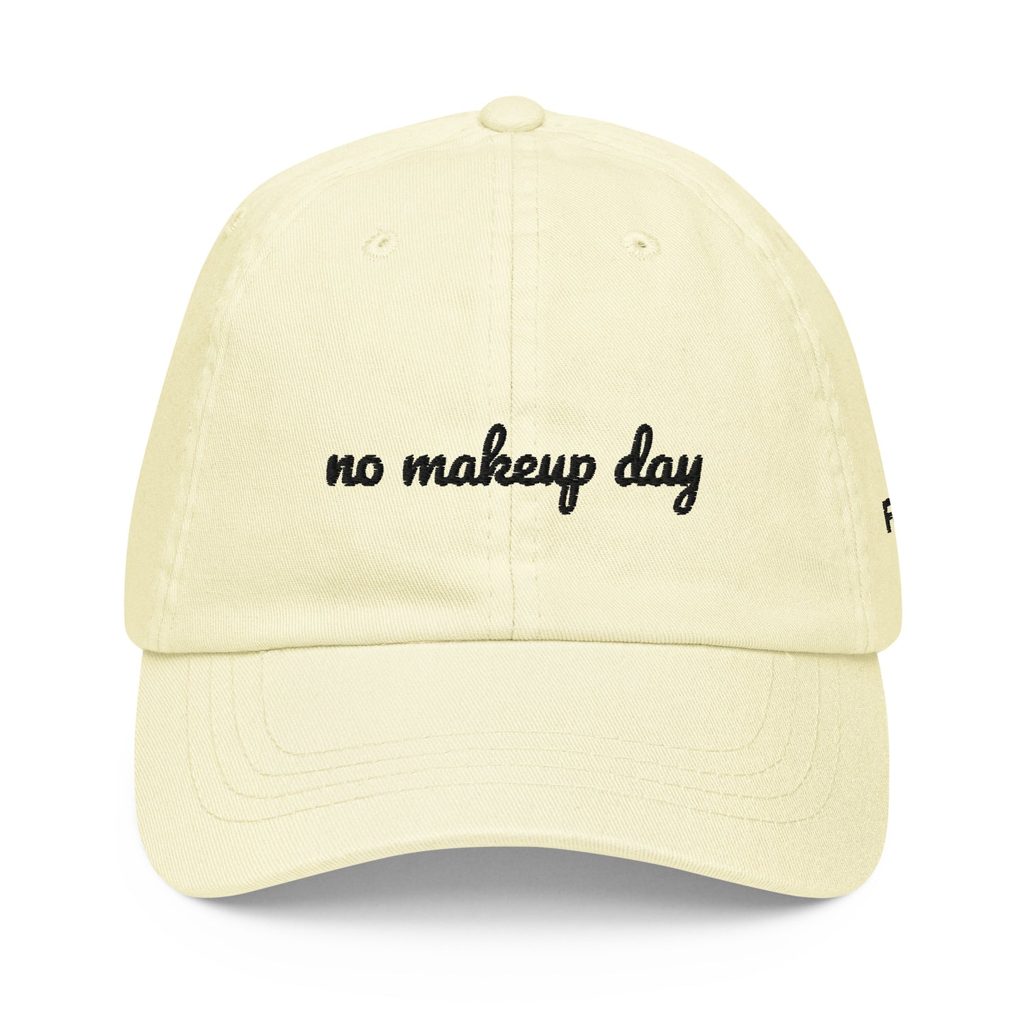 no makeup day Pastel Baseball Hat