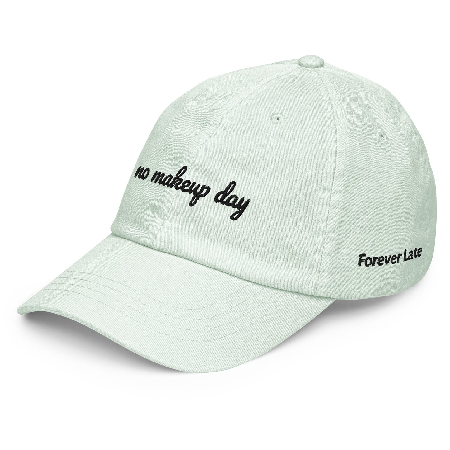 no makeup day Pastel Baseball Hat
