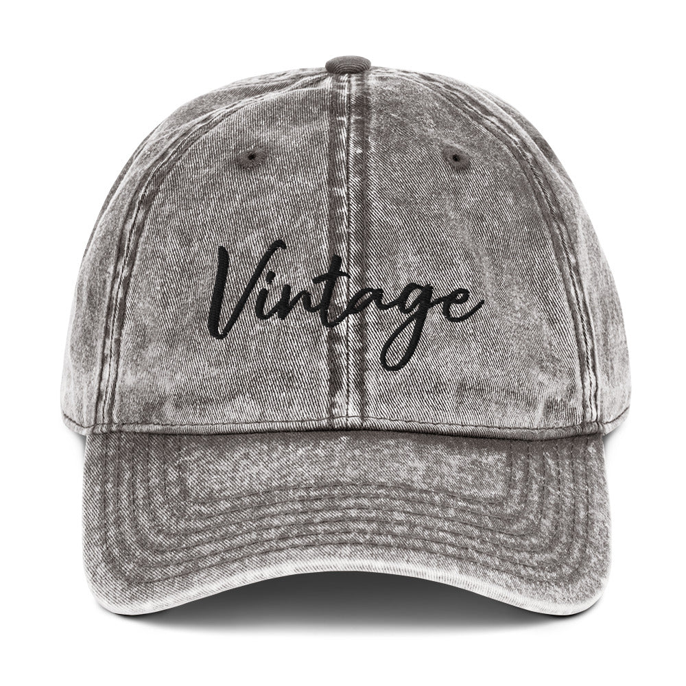 Vintage Cotton Twill Hat