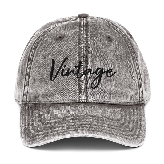 Vintage Cotton Twill Hat
