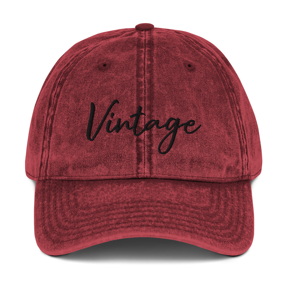 Vintage Cotton Twill Hat