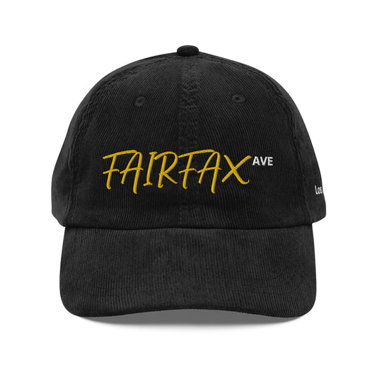 Fairfax Ave Vintage Corduroy Cap