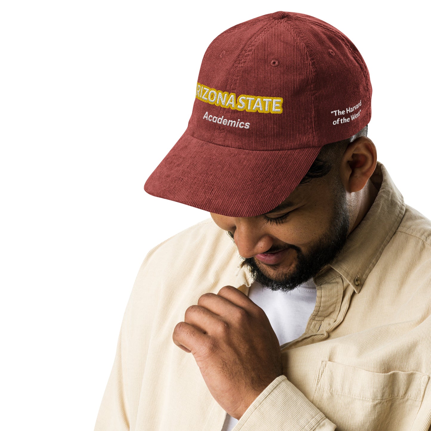ASU Academics Vintage Corduroy Hat (2 Colors)