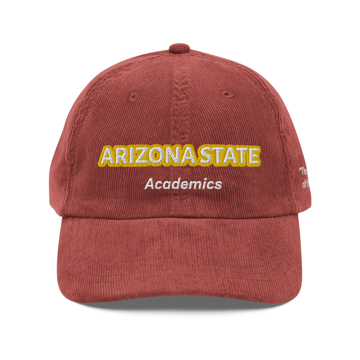 ASU Academics Vintage Corduroy Hat (2 Colors)