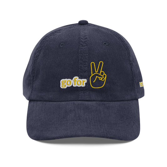 Michigan Vintage Corduroy Hat